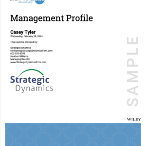 Everything DiSC Management Profile