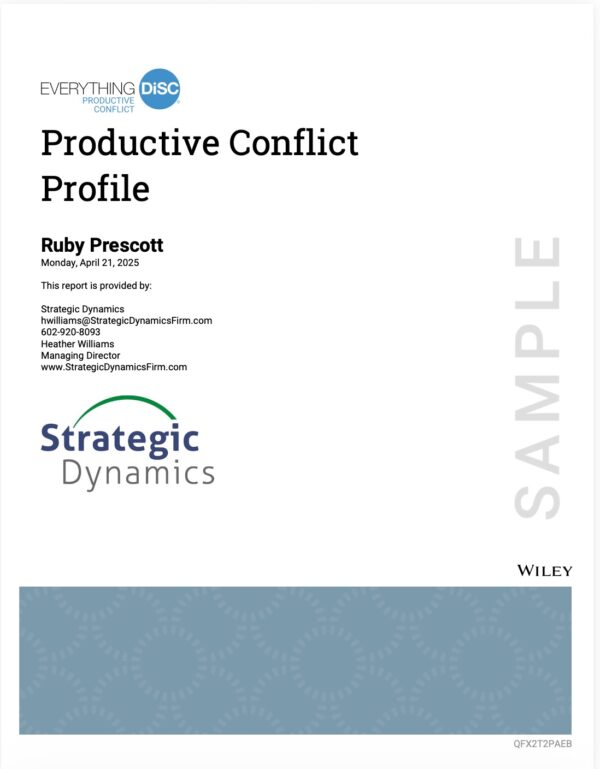 Everything DiSC Productive Conflict